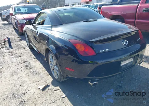 2002 Lexus Sc 430 из США, поврежденный, VIN JTHFN48Y520021506
